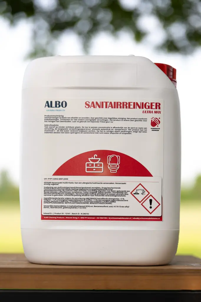 Albo Sanitairreiniger Ultra Max - 120 x 5L